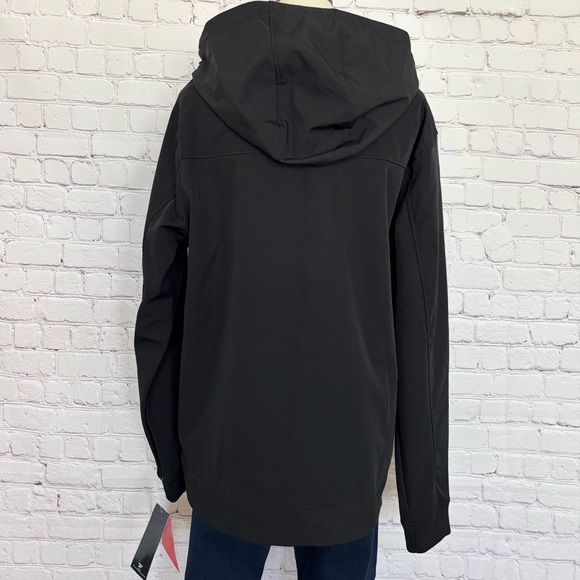 REEBOK Men's Long Sleeve Fleece-Lined Zippered Soft Shell Hooded Jacket--M - Picture 7 of 16